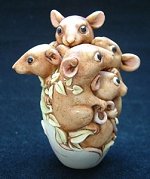 Crystal Mice Brown